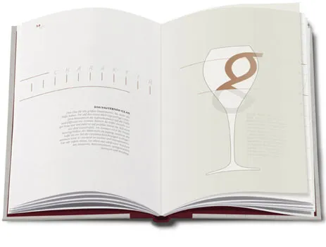 Doppelseite 38 mit einem Glas, in dem ein großes „g“ steht