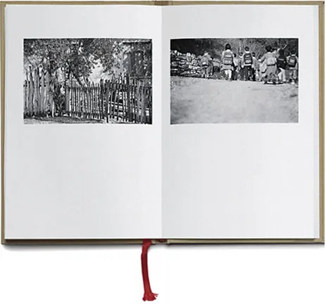 Seite 52 des einen Bandes mit zwei Schwarzweißfotografien